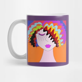 she has a beautiful vibe Mug